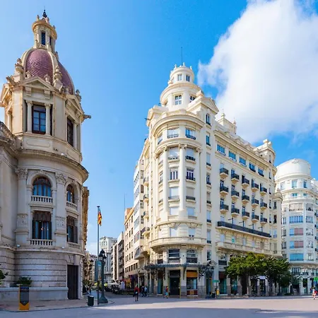 Ayuntamiento Panoramic Apartment Valencia Exterior photo